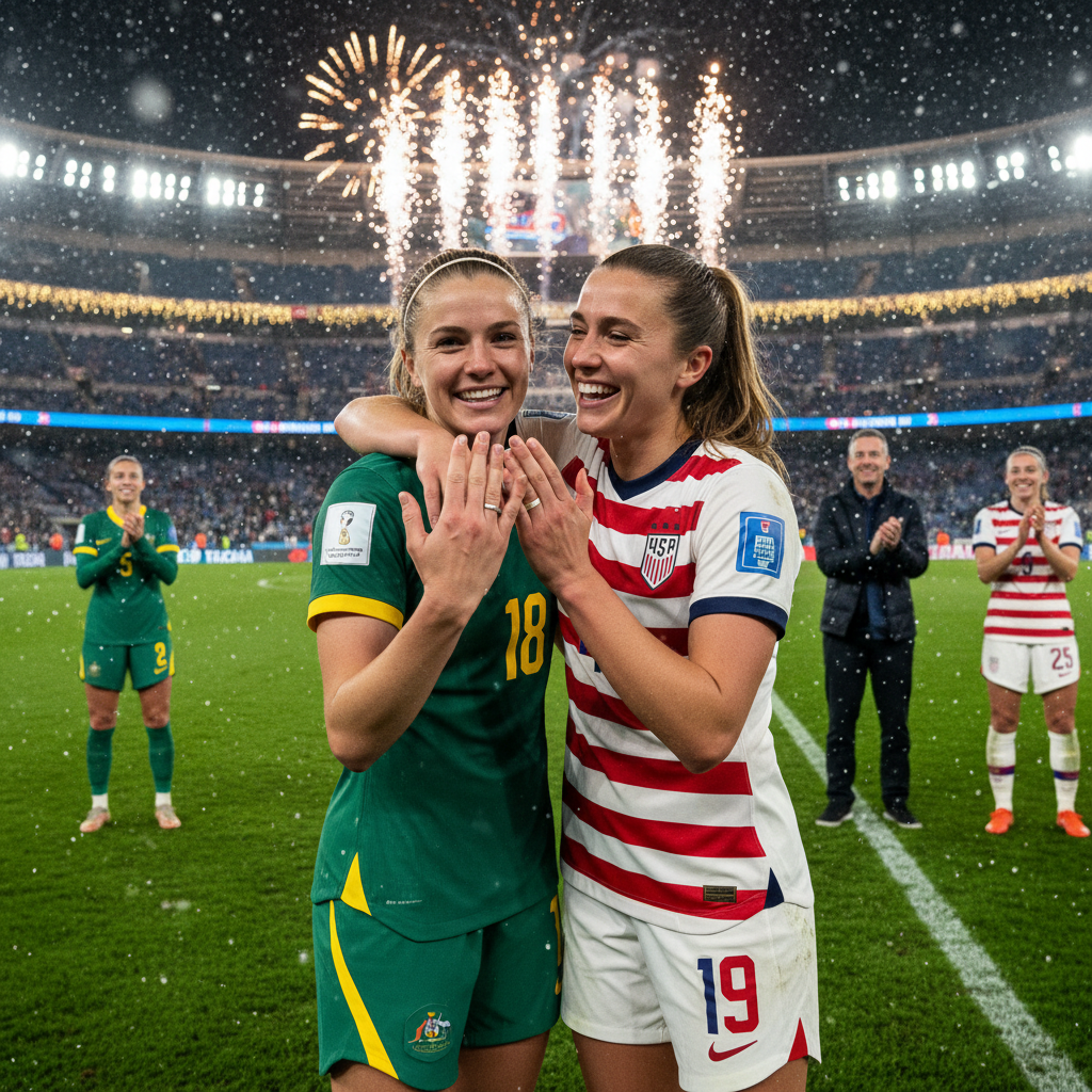Sam Kerr en Kristie Mewis kondigen huwelijk aan rond jaarwisseling