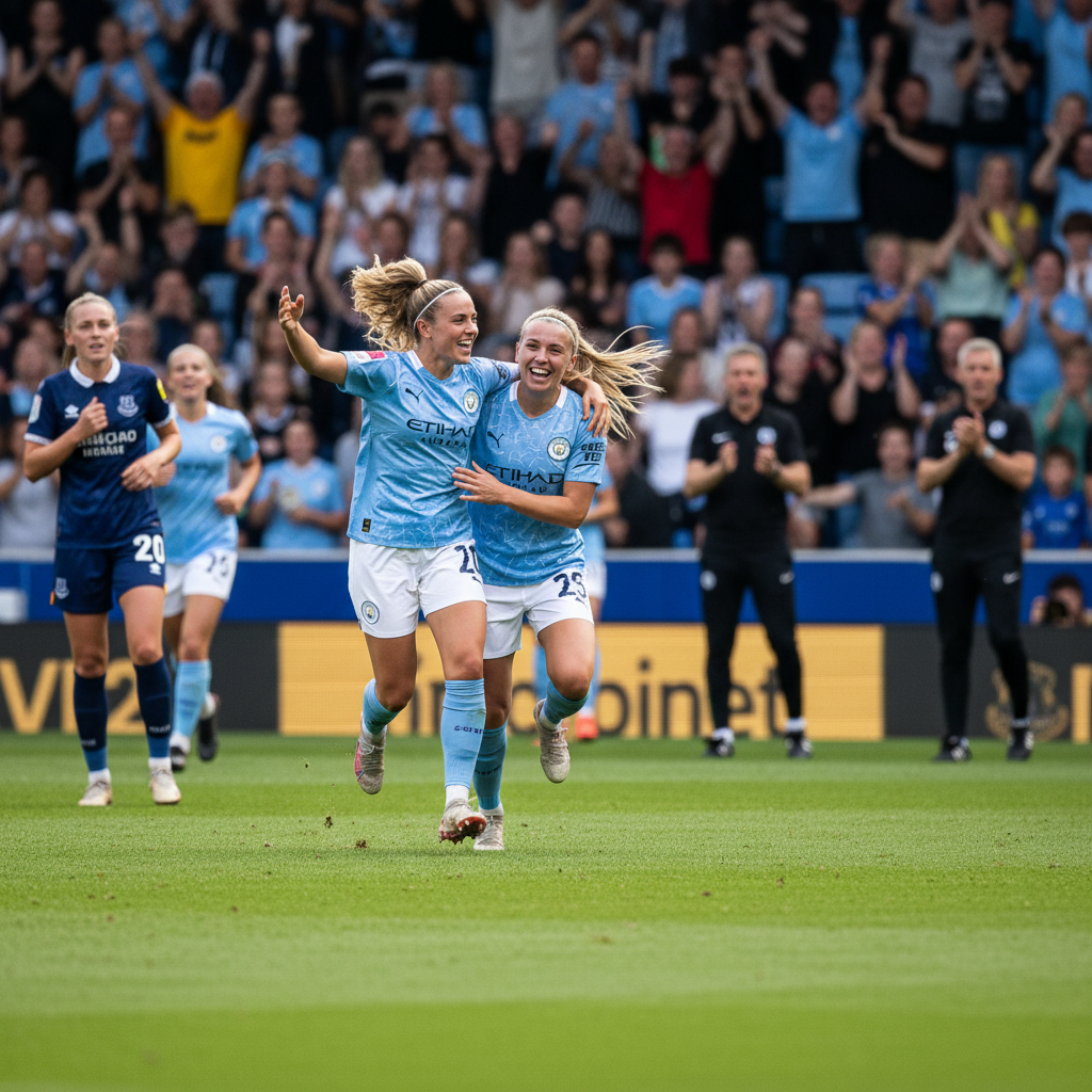 Miedema en Casparij Schitteren in Zegetocht Manchester City