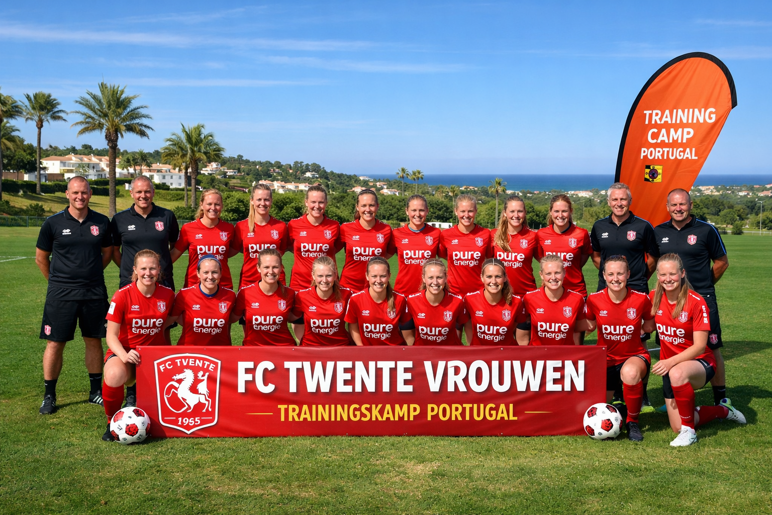 FC Twente Vrouwen verliest oefenpot van Eintracht Frankfurt in Portugal