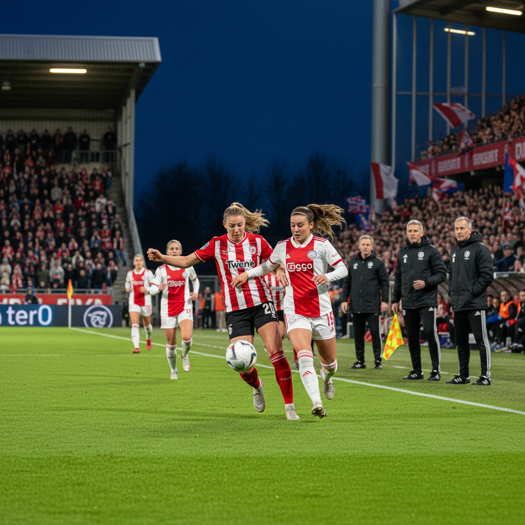 Topwedstrijd tussen FC Twente en Ajax markeert herstart Vrouwen Eredivisie