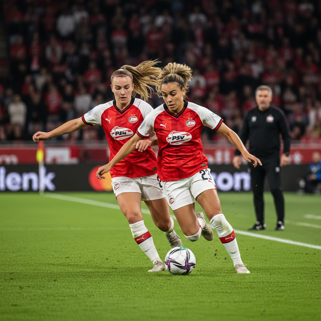 PSV Vrouwen hoopt met ervaren Shanice van de Sanden en Janice Cayman op Eredivisie-titel