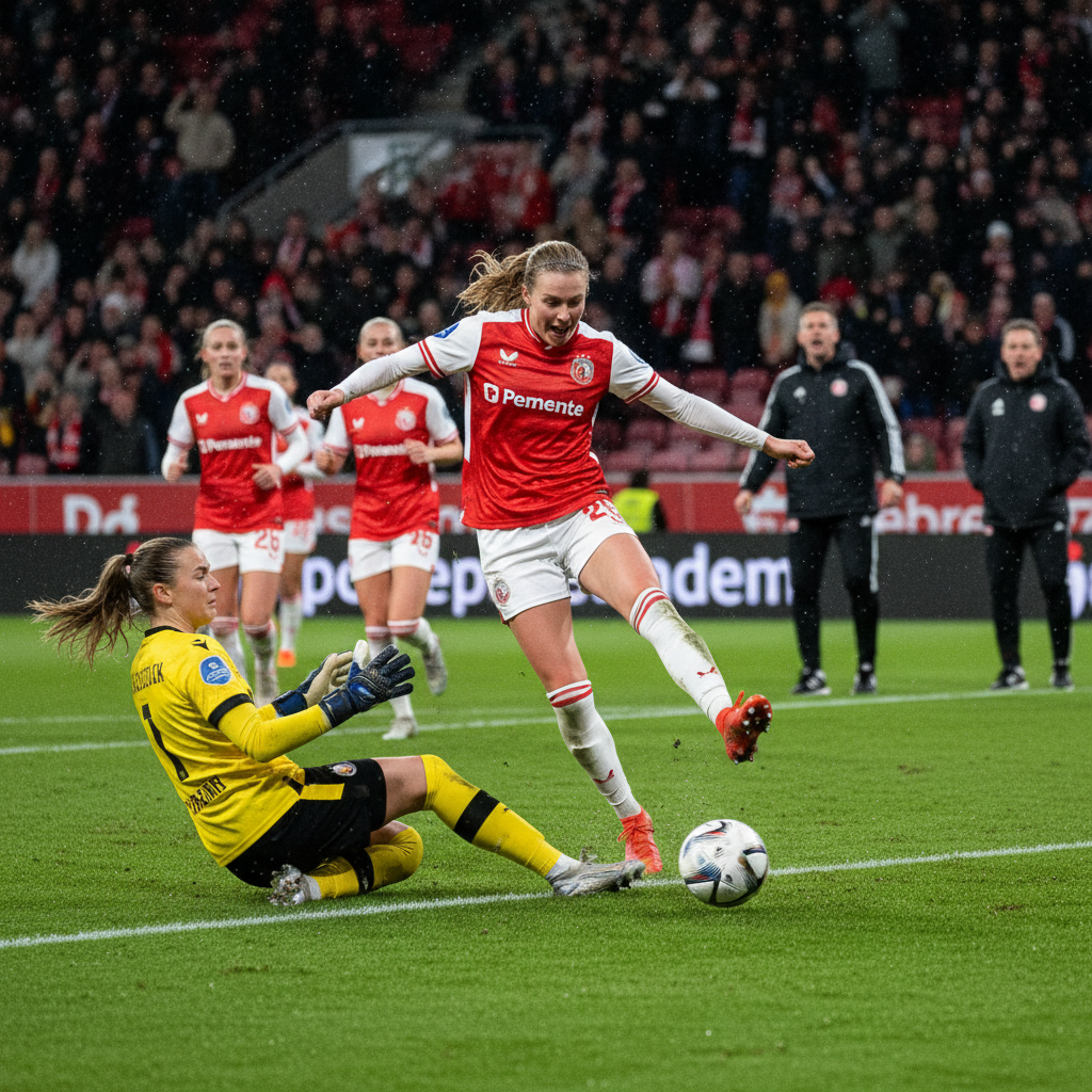 Zeventienjarige Pennock maakt droomdebuut voor FC Twente Vrouwen