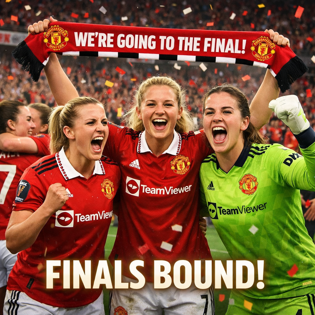 Historisch! United Women’s voor het eerst naar de Women’s League Cup finale !!! Ten koste van Arsenal !!
