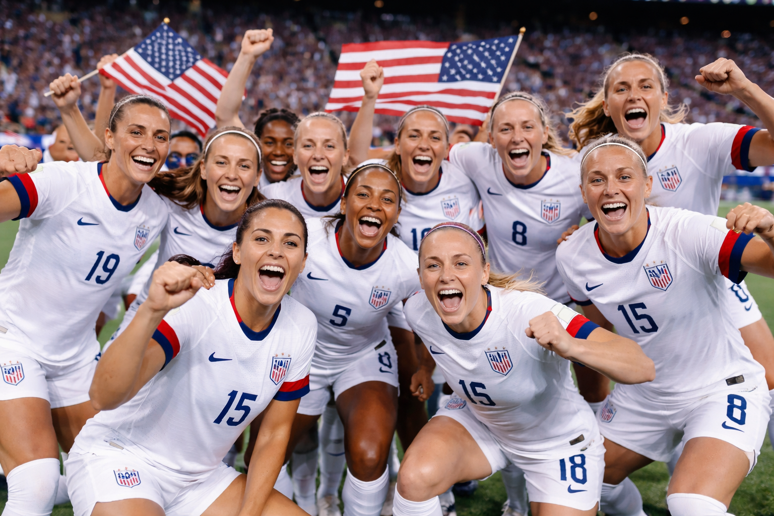 USA Women’s  toont klasse tegen Paraguay 