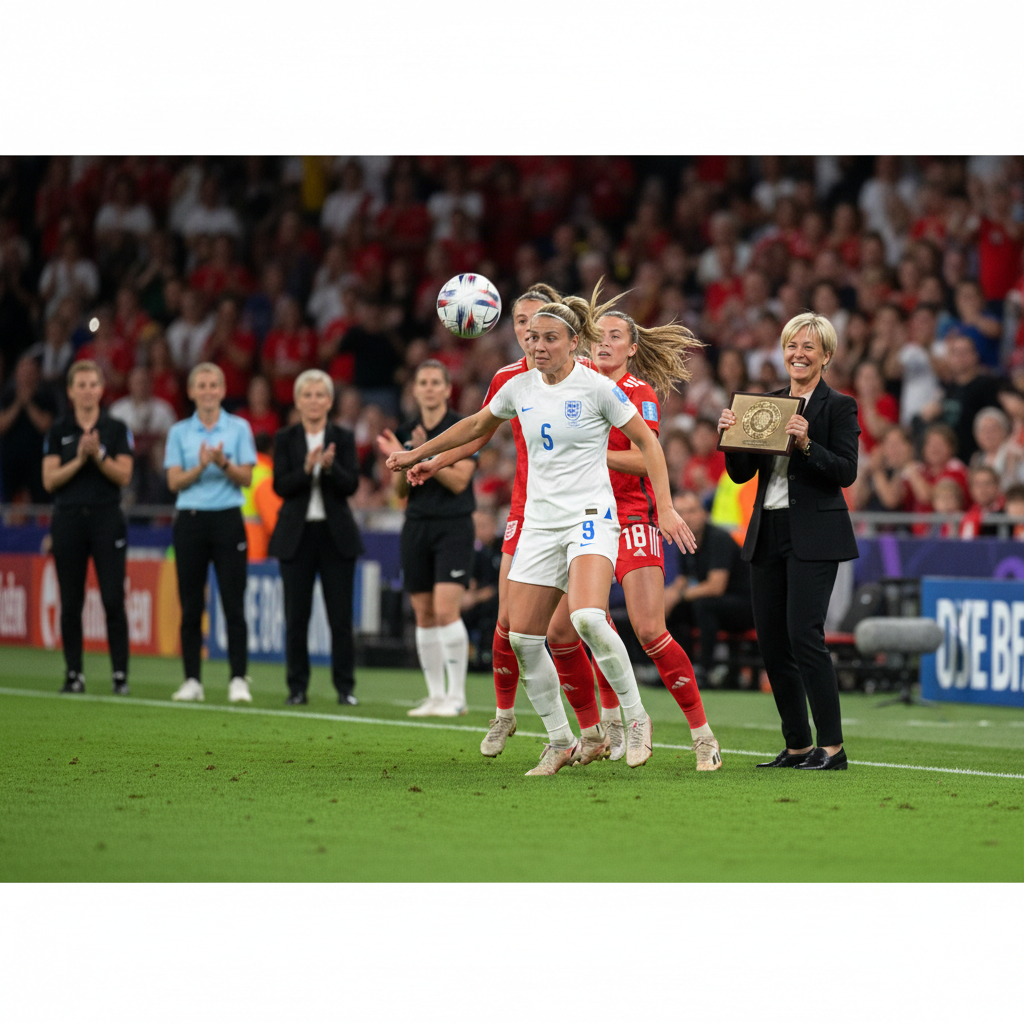 Sarina Wiegman ontvangt prestigieuze FWA Tribute Award in Londen