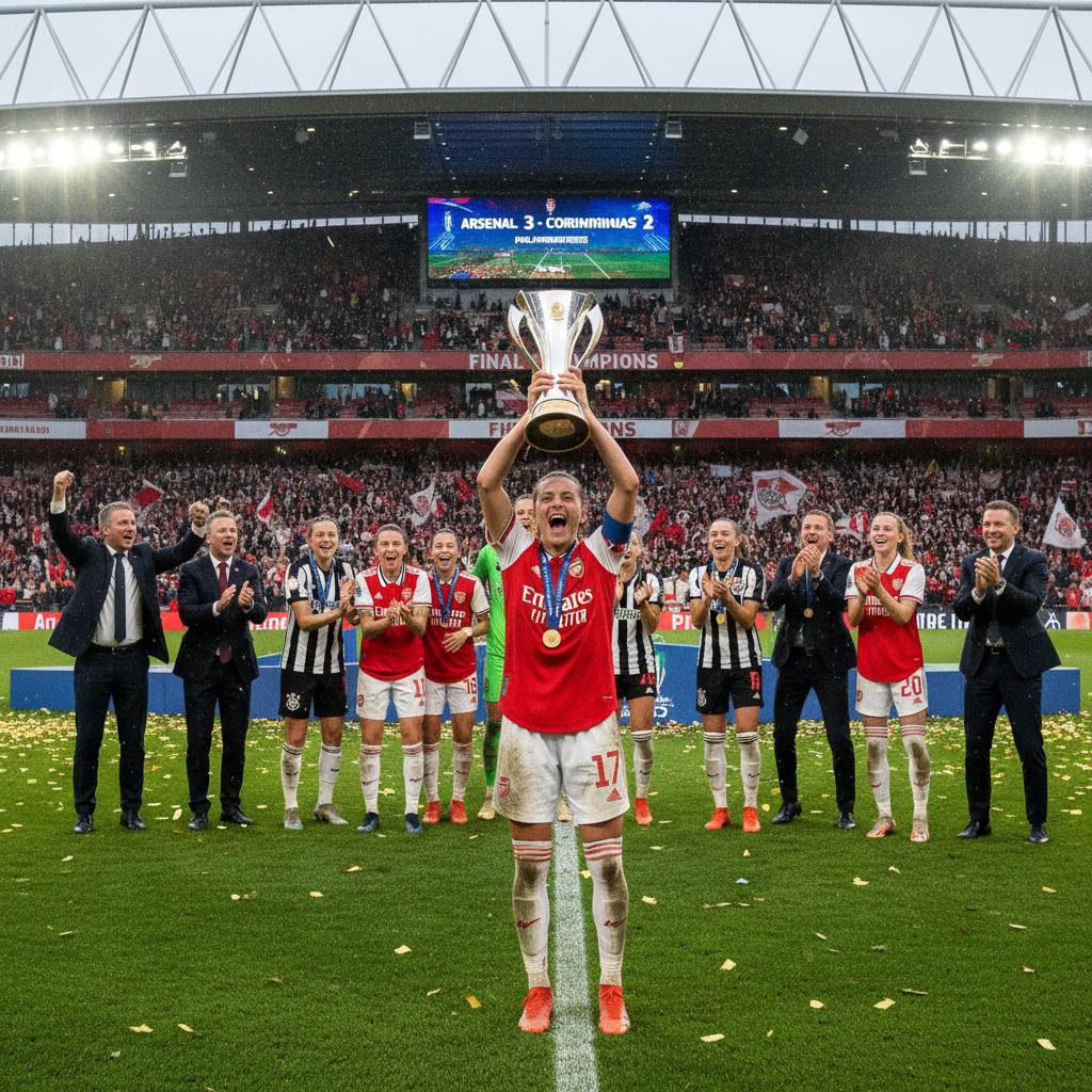 Arsenal Women’s schrijft geschiedenis: Eerste FIFA Women's Champions Cup & record geldprijs!