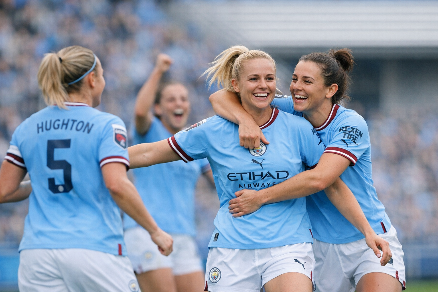 Manchester City Imponeert in WSL dankzij Vivianne Miedema en Lauren Hemp