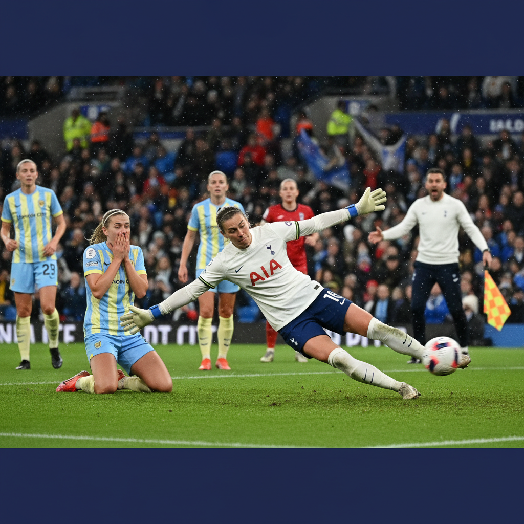 FA Cup Vrouwen Ziet Spektakel; Lize Kop Schittert in Strafschoppenserie