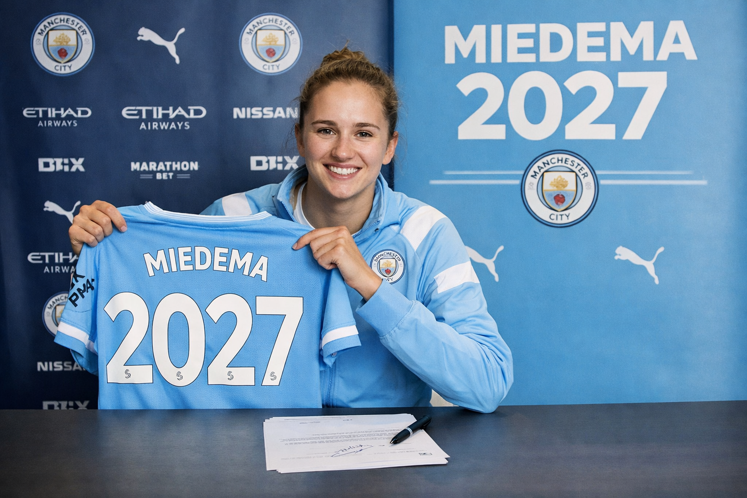 Vivianne Miedema verlengt contract bij Manchester City tot 2027