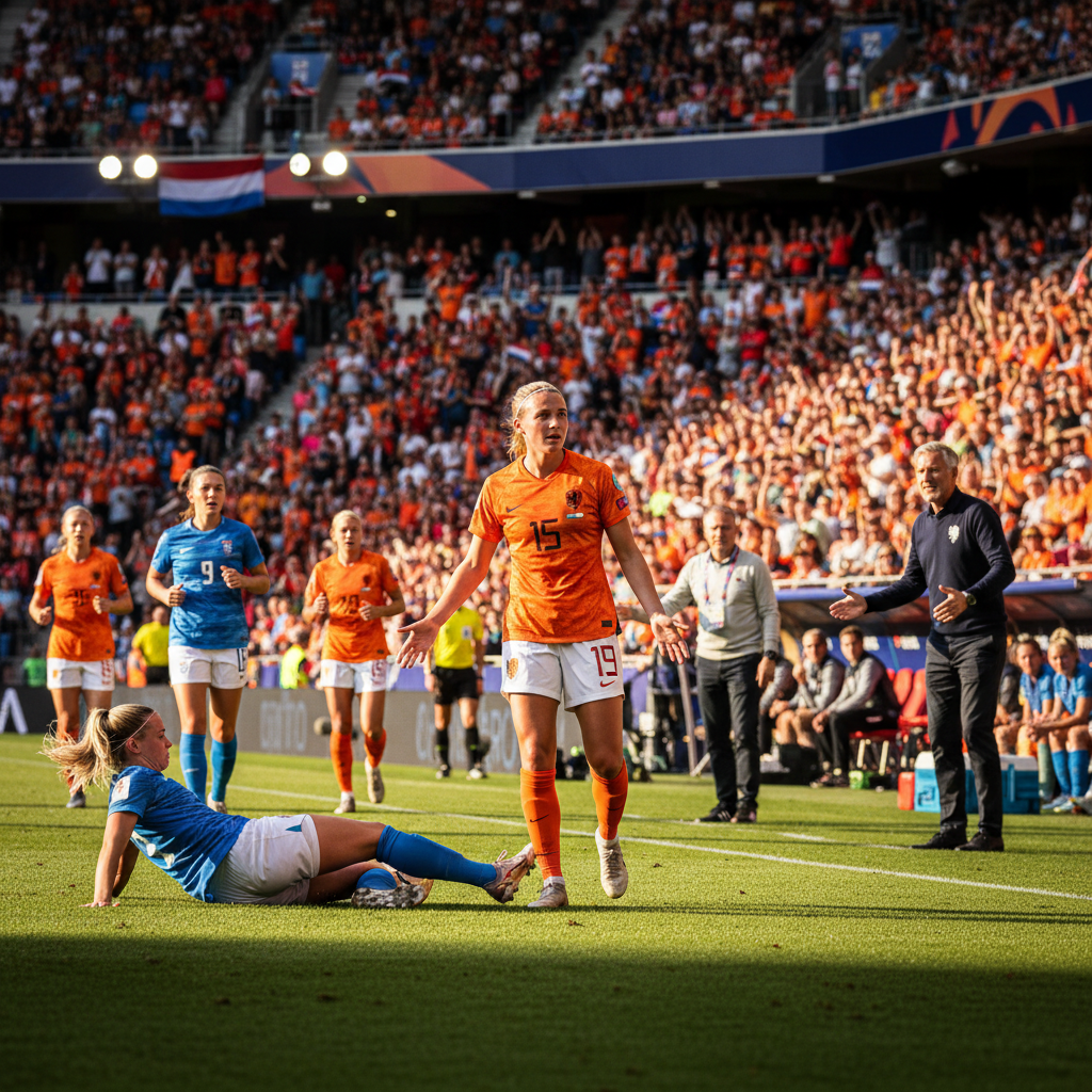Miedema reageert op onrust tijdens EK Oranjevrouwen: 'Spanningen horen erbij'