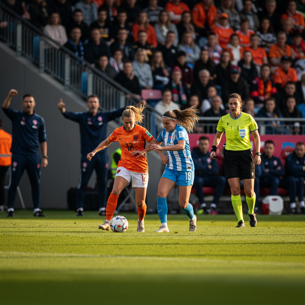 Nederlandse scheidsrechters leiden cruciale WK-kwalificatieduels vrouwen