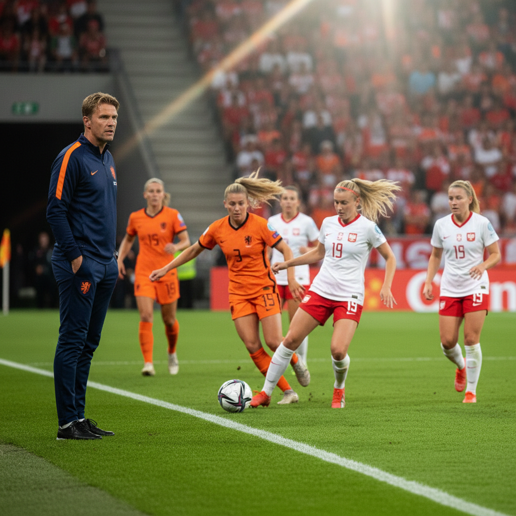 Arjan Veurink klaar voor debuut als bondscoach Oranjevrouwen tegen Polen