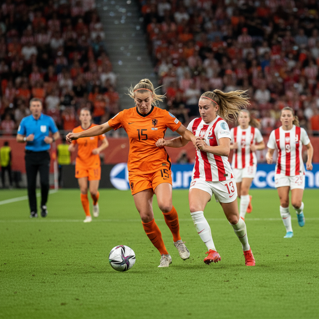 Oranje Leeuwinnen starten WK-kwalificatie met gelijkspel tegen Polen