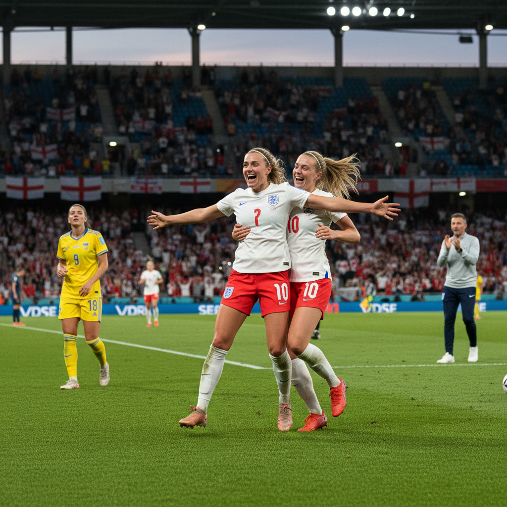 Engeland overtuigend langs Oekraïne in WK-kwalificatie met dominante overwinning
