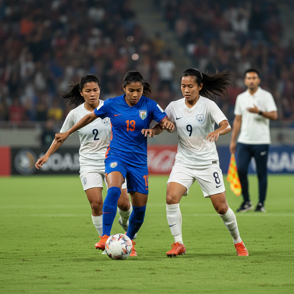 India's Vrouwenvoetbal: Hoop op doorbraak na roerige aanloop Asian Cup