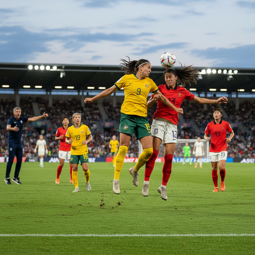 Matildas strijden om koppositie in Groep A Asian Cup