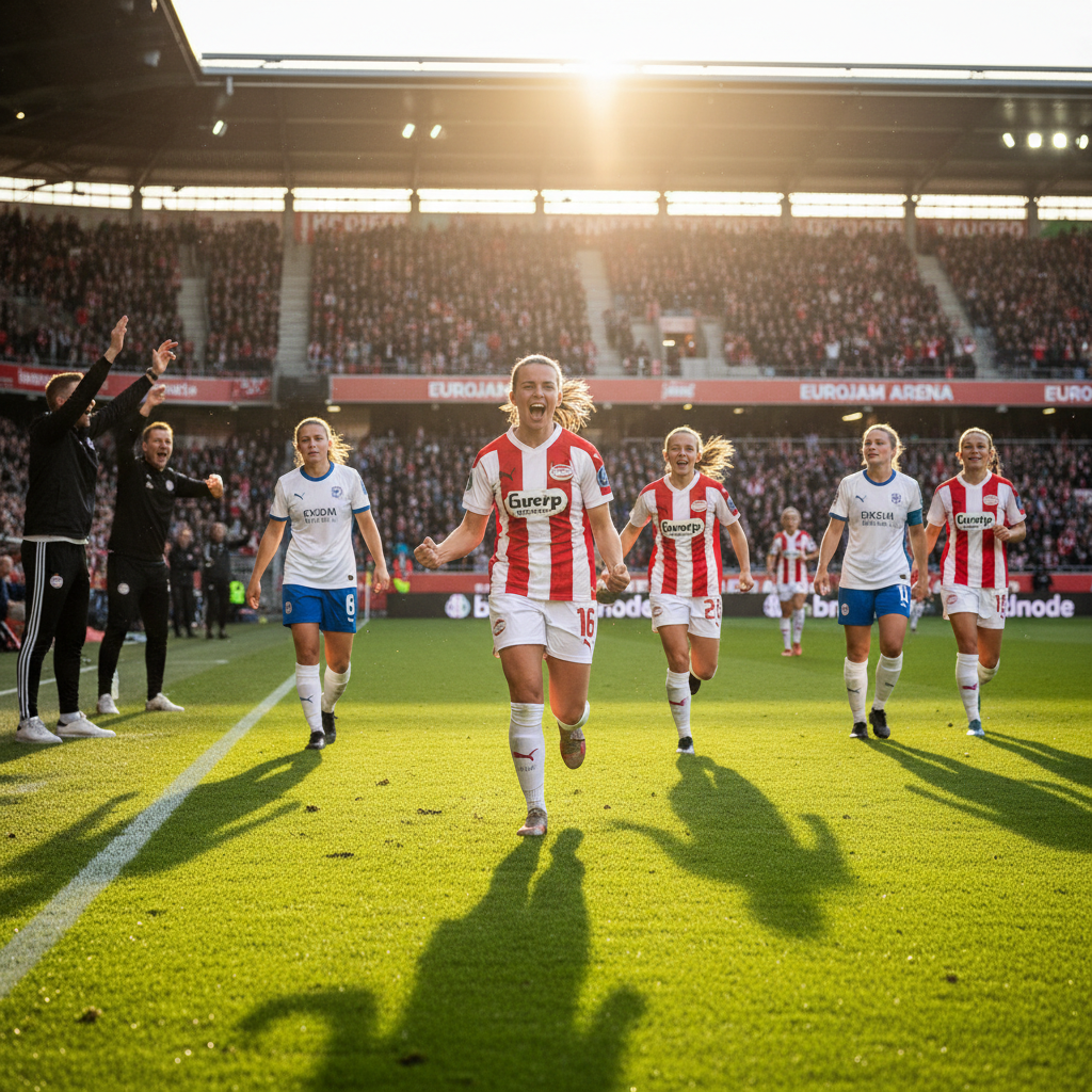 PSV Vrouwen dichtbij historische Eredivisie-titel, spanning stijgt