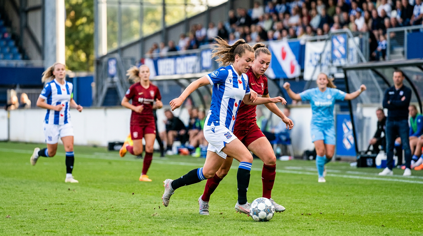 sc Heerenveen Vrouwen neemt afscheid van drietal
