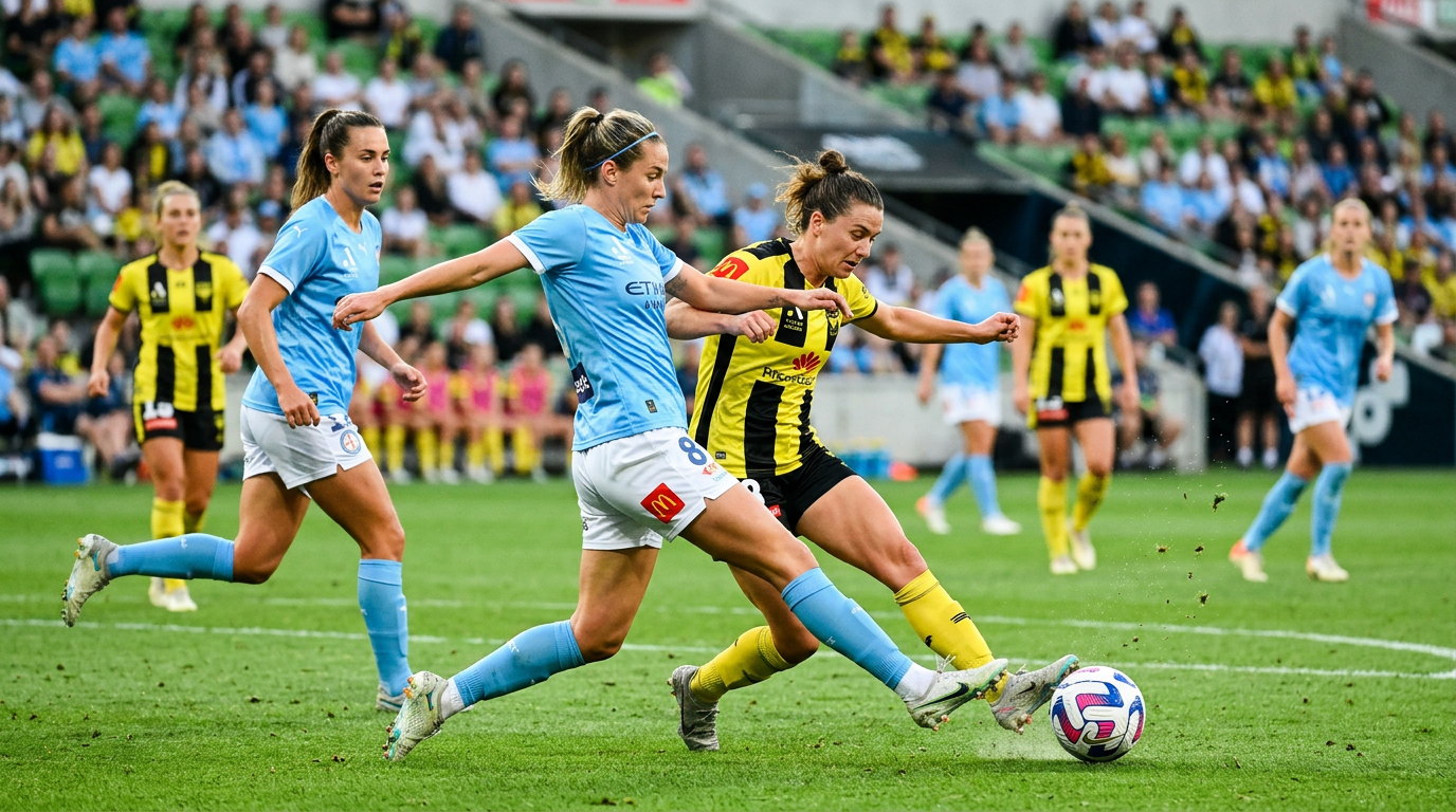 Melbourne City pakt vijfde A-League Women titel na zege op Wellington Phoenix