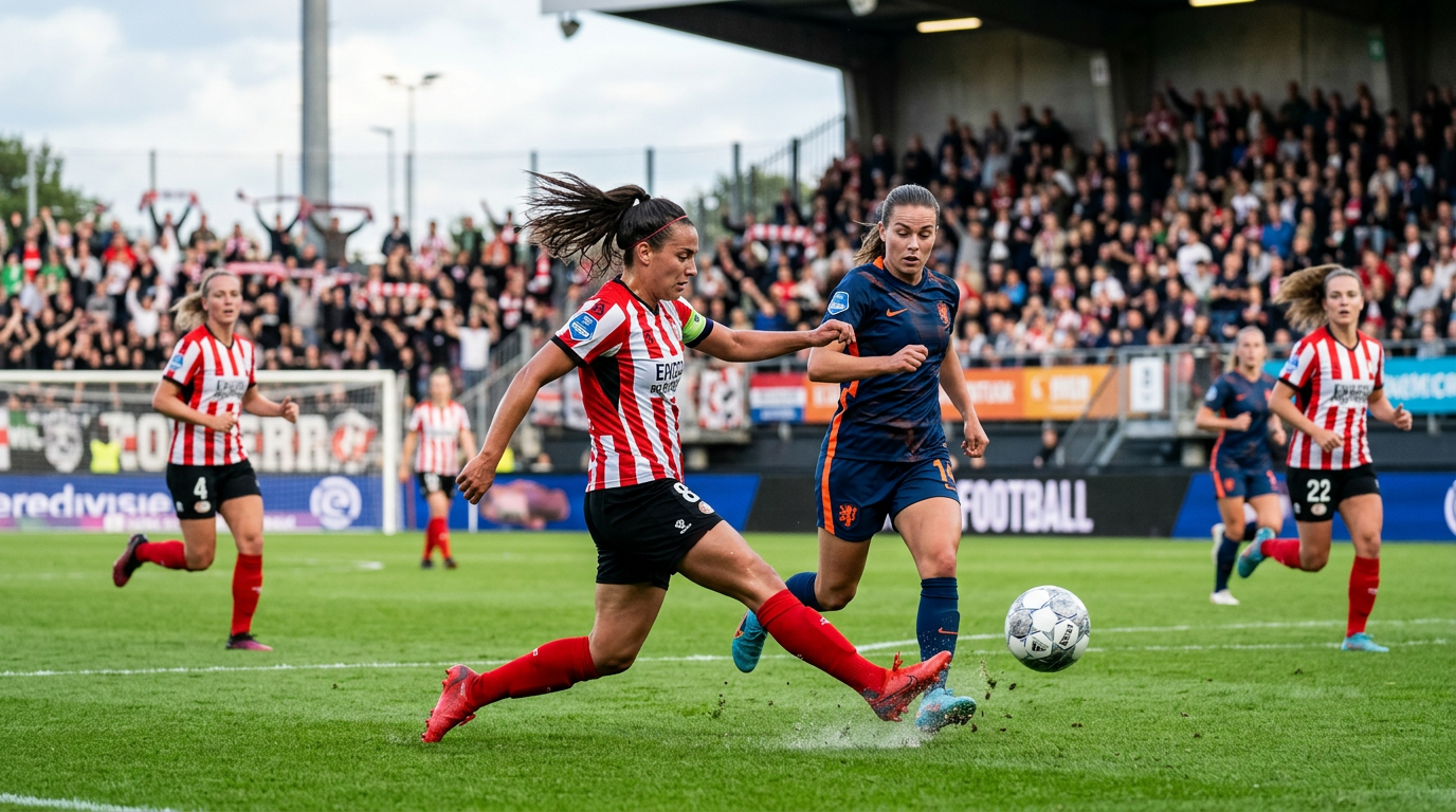 Spannende slotronde in Eurojackpot Vrouwen Eredivisie: Europese tickets en lijfsbehoud op het spel
