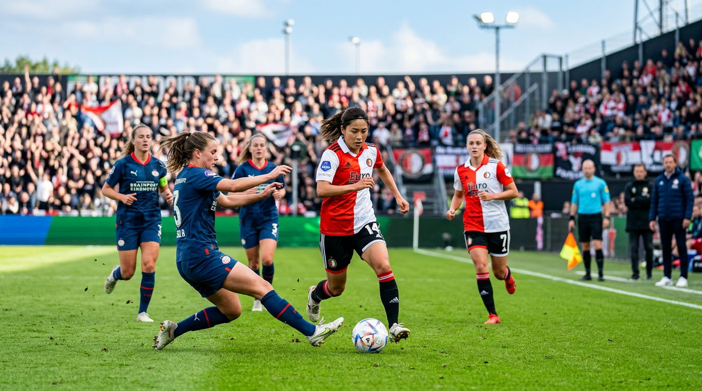 Mao Itamura van Feyenoord verkozen tot beste speelster Eredivisie Vrouwen