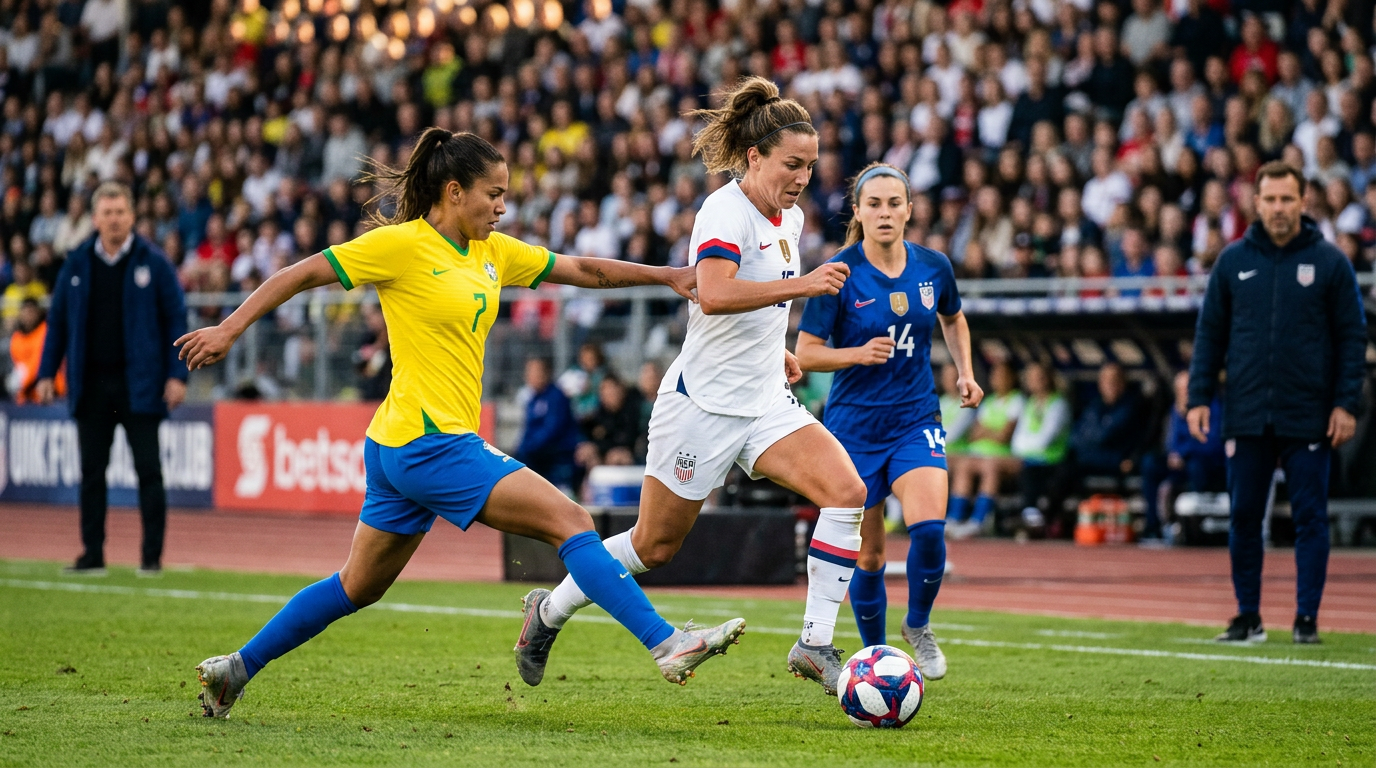 USWNT onder de loep na nederlaag tegen Brazilië