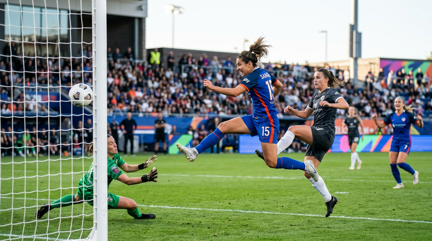 Ashley Sanchez stijgt in NWSL topscorersranglijst na dubbelslag