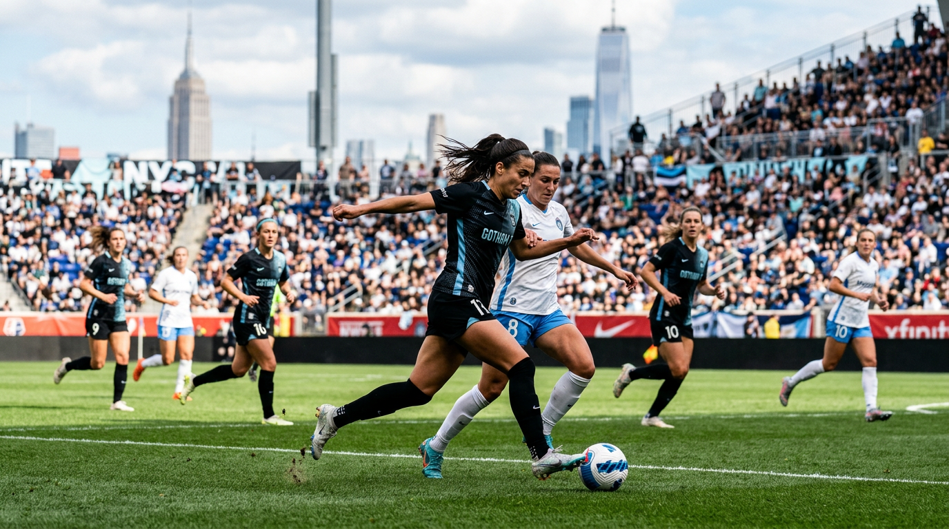 NWSL en Gotham FC zetten koers naar New York: groei en ambitie in de Big Apple