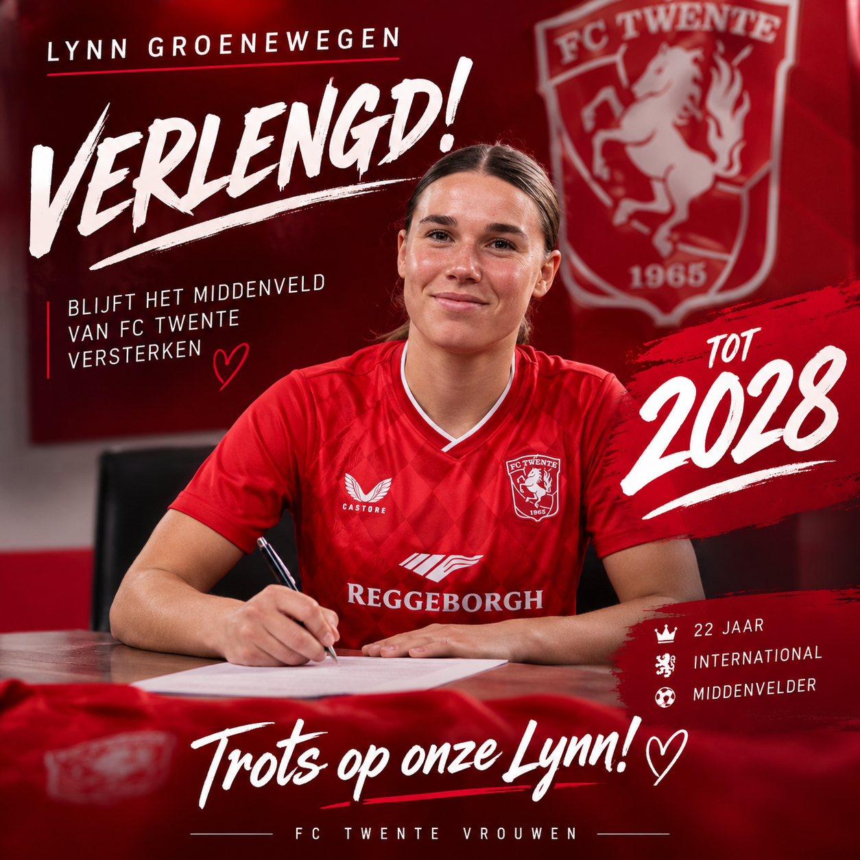 Groenewegen blijft bij Twente: Toekomst vol prijzen lonkt!
