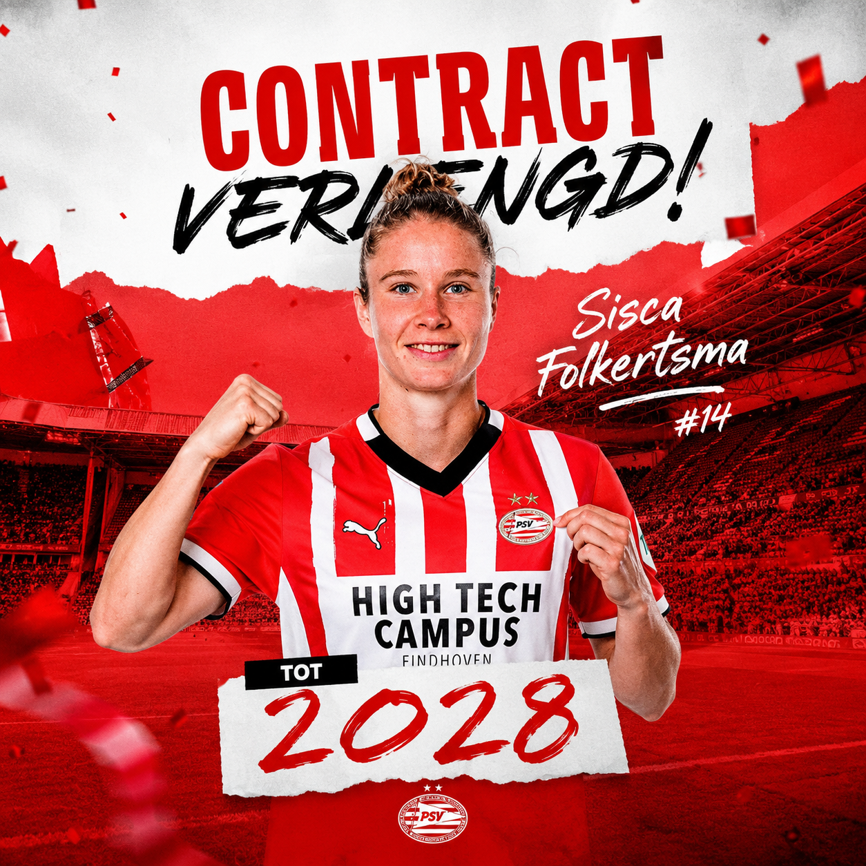 Sisca Folkertsma verlengt tot 2028!!
