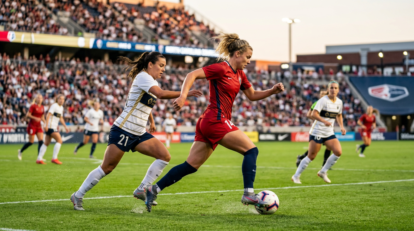 Unieke aanvallende rol van Ryan Williams bij North Carolina Courage in de NWSL