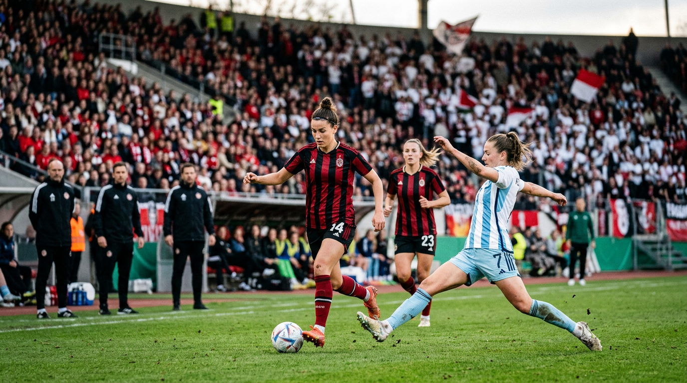 Wrexham Women debuteren met overwinning in Women's Champions League