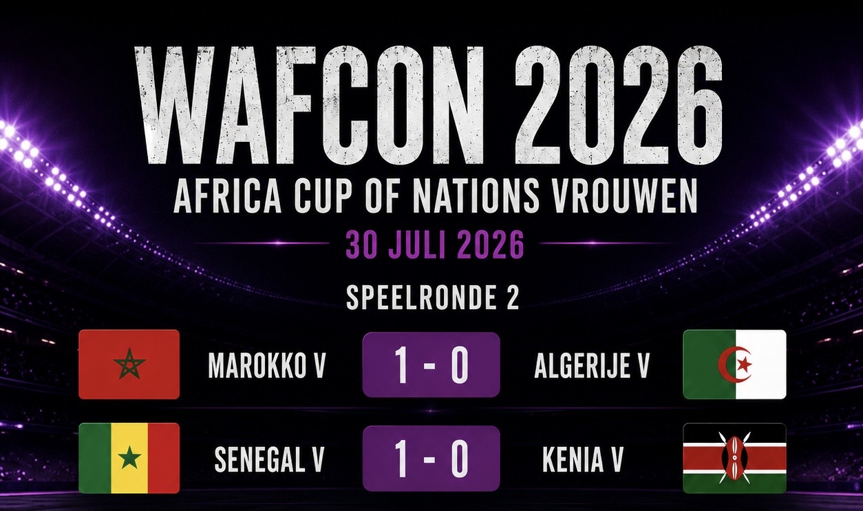 DRAMA EN GLORIE OP DE WAFCON 2026: Marokko viert feest in beladen derby, Senegal wint ook