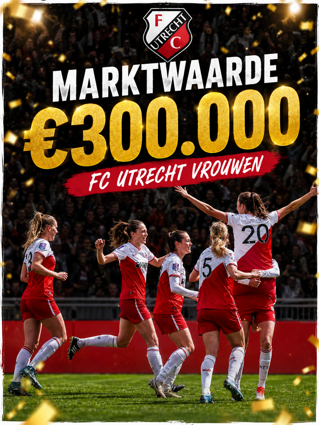 Hoe FC Utrecht Vrouwen met €300.000 de Eredivisie-top bestormt vanaf plek 9