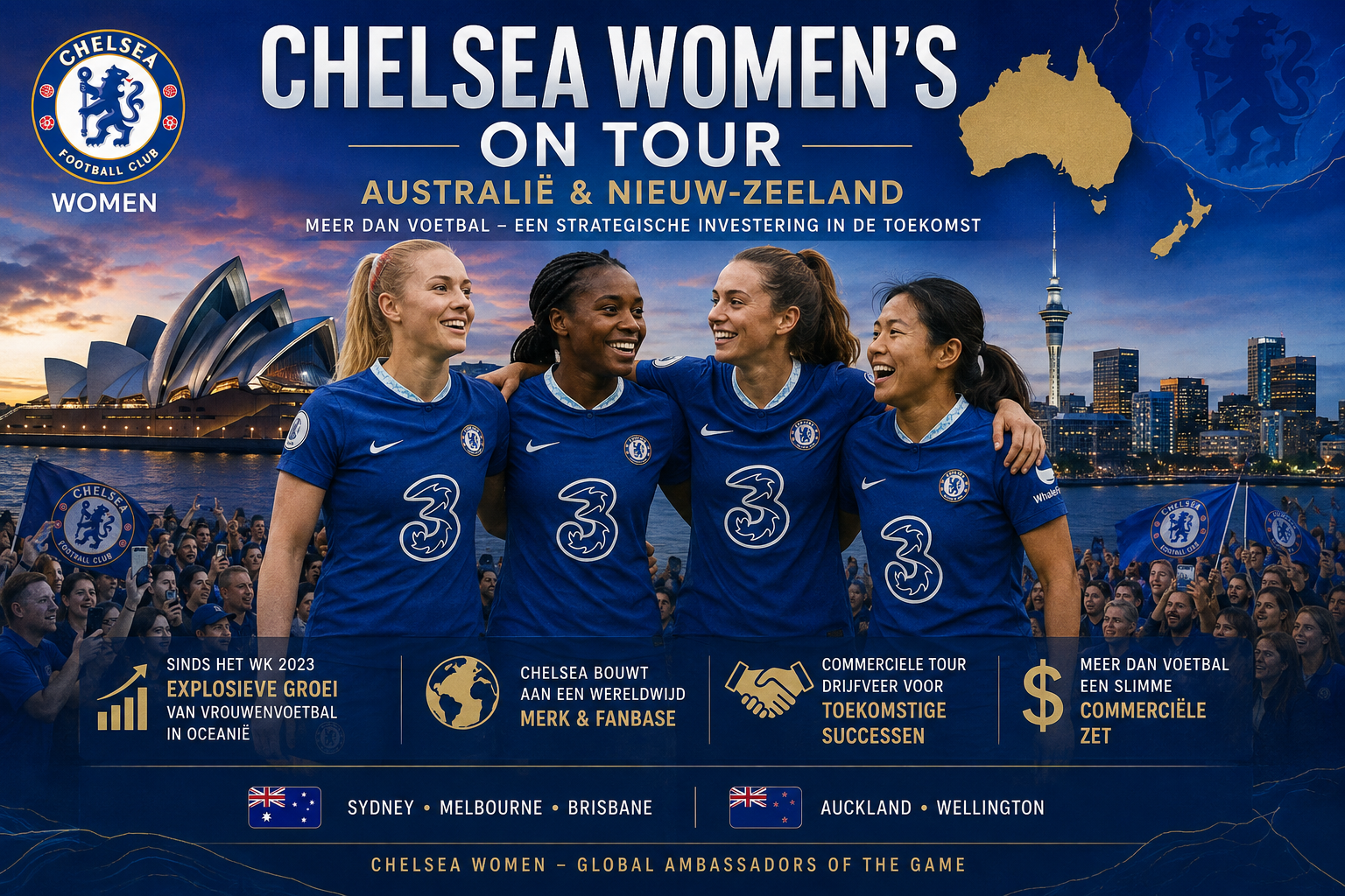 De Financiële Machine Achter Chelsea Women’s On Tour: Een Strategische Investering