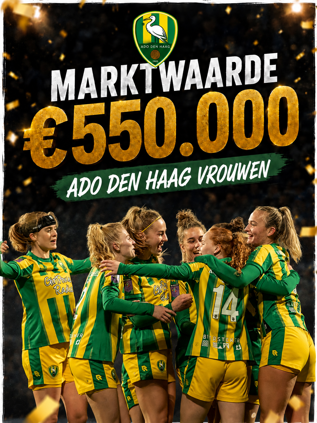 Verrassende vijfde plek smaakt naar meer: ADO Den Haag Vrouwen kijkt omhoog