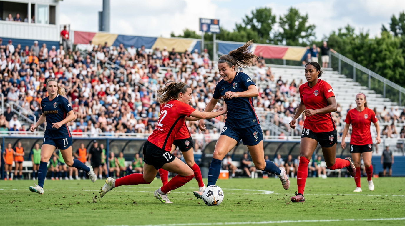 Doelpuntenfestijn in NWSL: North Carolina Courage verslaat Washington Spirit in spectaculaire wedstrijd
