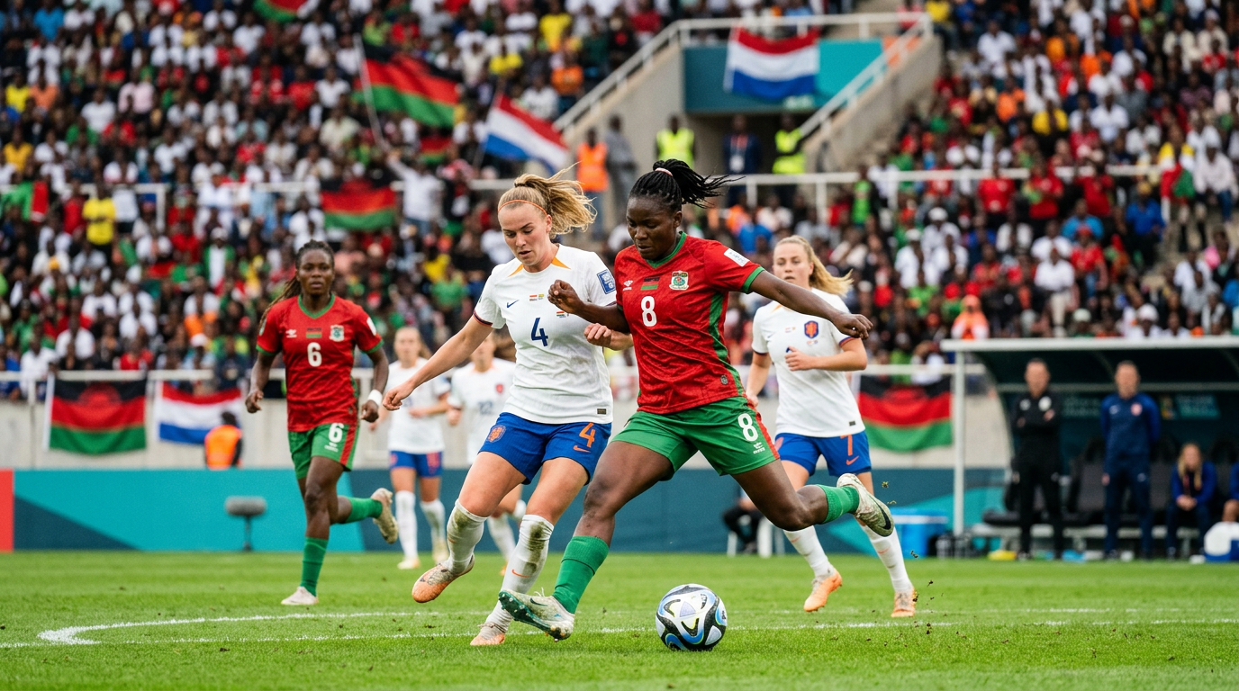 Malawi schrijft geschiedenis met eerste WK-deelname Vrouwen