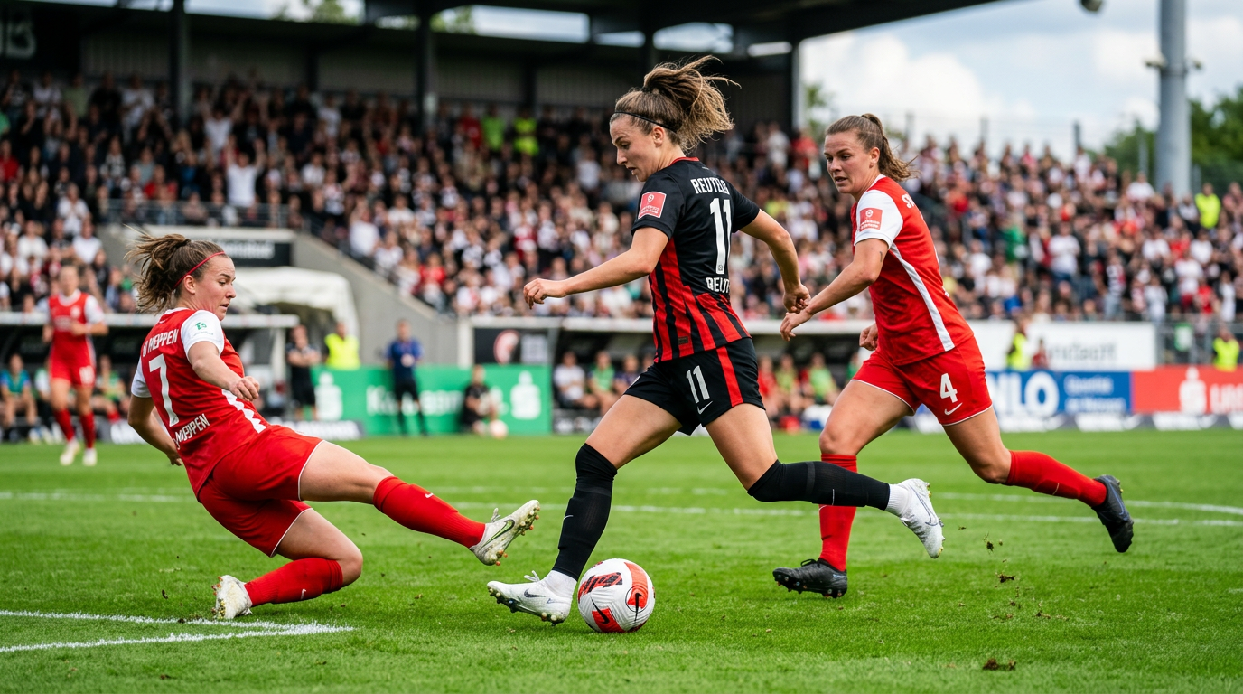 Eintracht Frankfurt Vrouwen moeiteloos door in DFB-Pokal