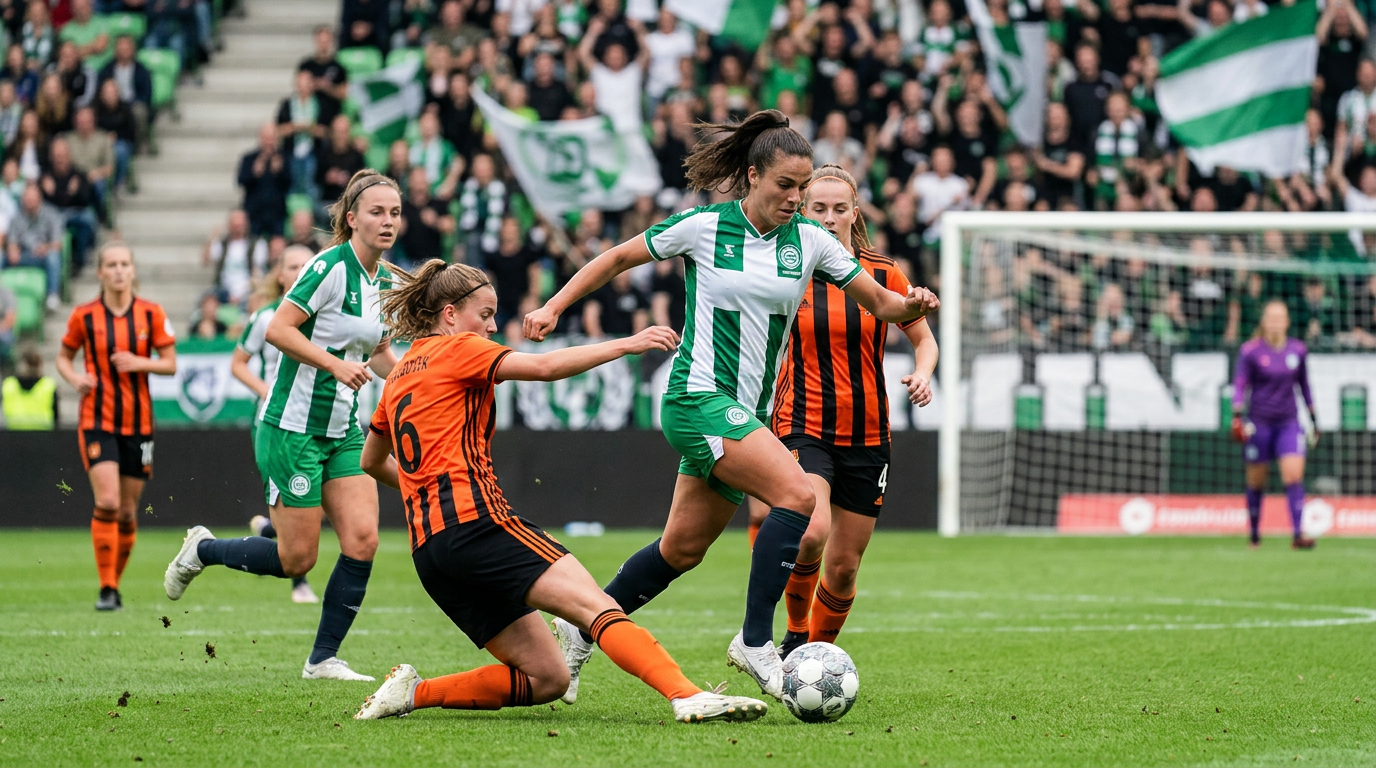 FC Groningen Vrouwen start seizoen met indrukwekkende 7-1 zege