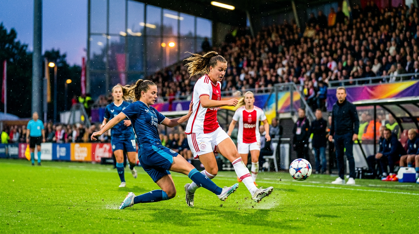 Ajax Vrouwen, PSV Vrouwen en Feyenoord Vrouwen kennen tegenstanders in Europa Cup