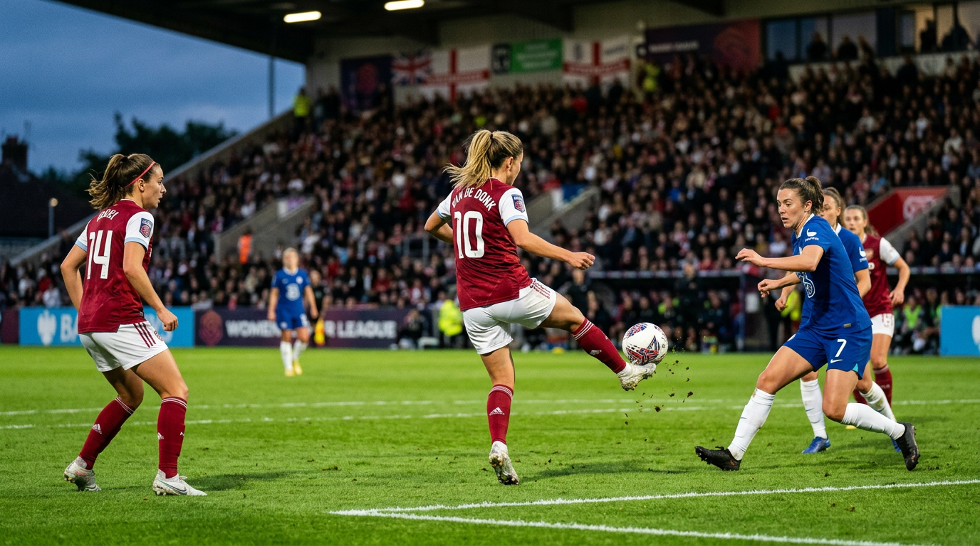 Daniëlle van de Donk Imponeert met Fraaie Hakbal in Opener WSL