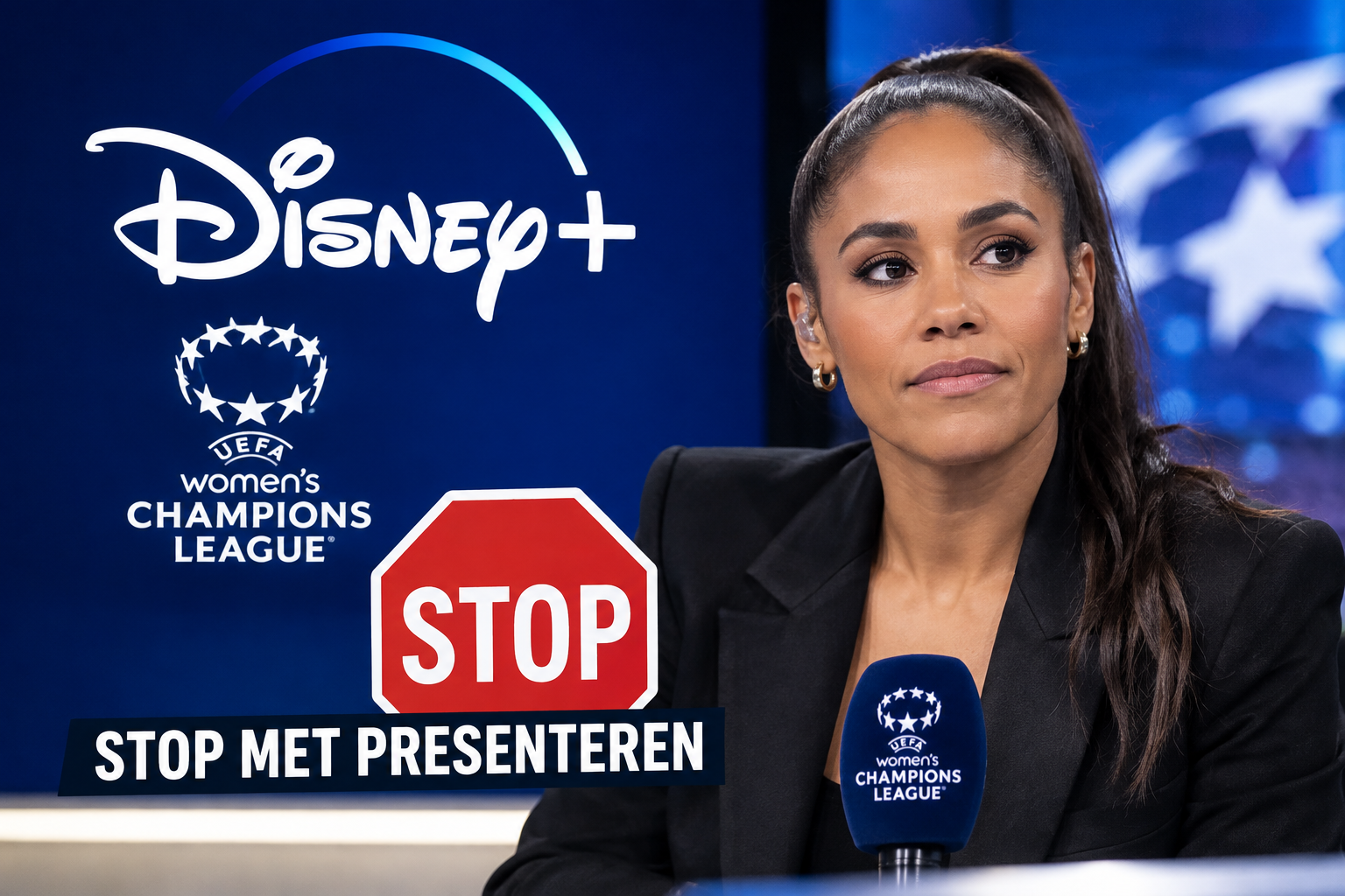 Alex Scott stopt als presentatrice UEFA Women's Champions League bij Disney+