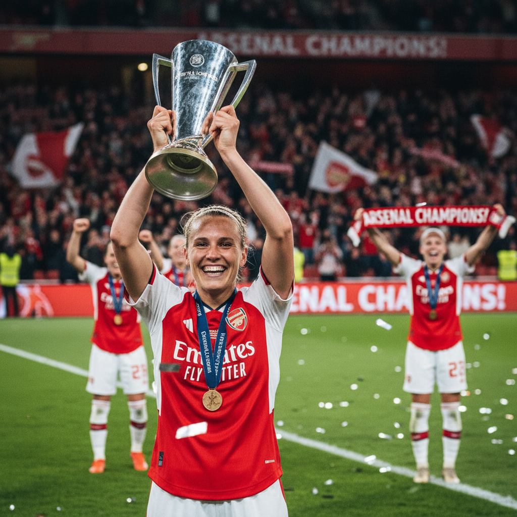 Renée Slegers: Van rustzoeker naar Champions League winnaar bij Arsenal