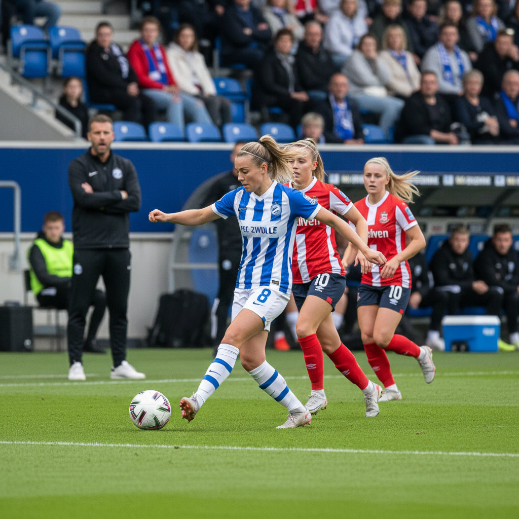 Britt Udink keert terug naar PEC Zwolle: Afscheid van sc Heerenveen