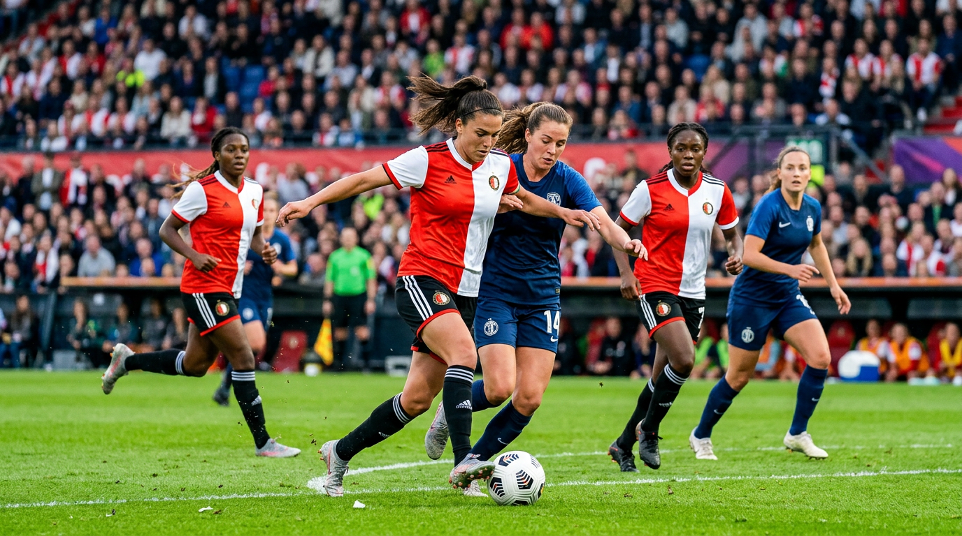 Feyenoord Vrouwen boeken leerzame nederlaag in eerste oefenmatch!!
